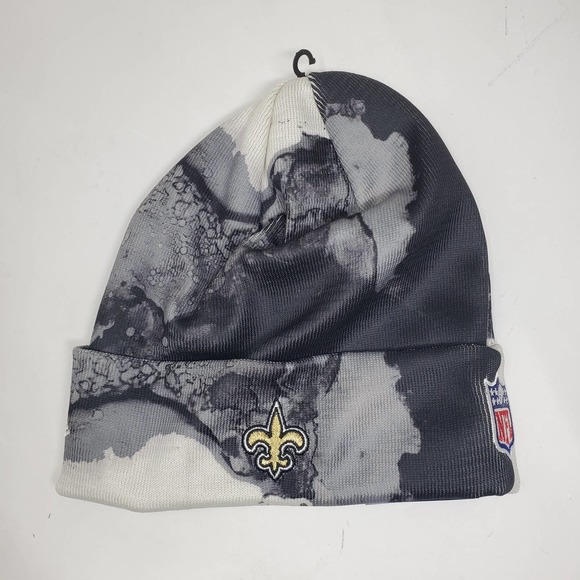 New Era 2022 Sideline Ink Dye Cuffed Knit Hat - New Orleans Saints - Picture 4 of 4